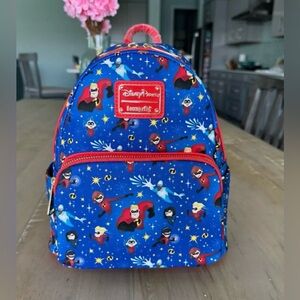 Incredibles loungefly backpack